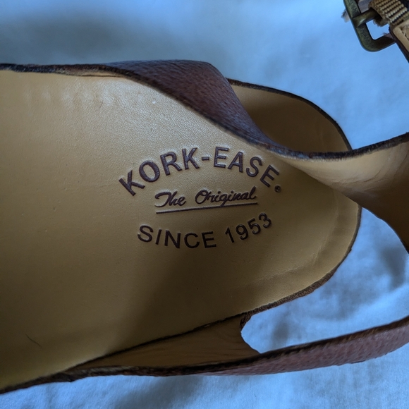 Kork-Ease tan leather sandals size 8 - Picture 4 of 8